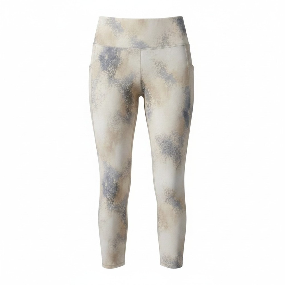 DSG Momentum High-Rise 7/8 Leggings XL Airbrush Energy Multi Cloud Pockets‎ NWT